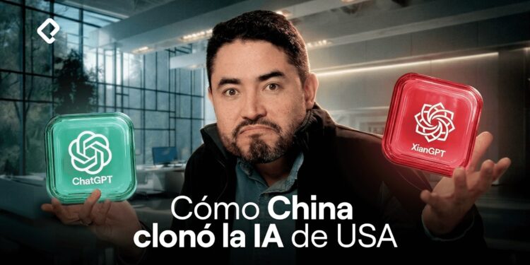 Cómo China clonó la IA de USA